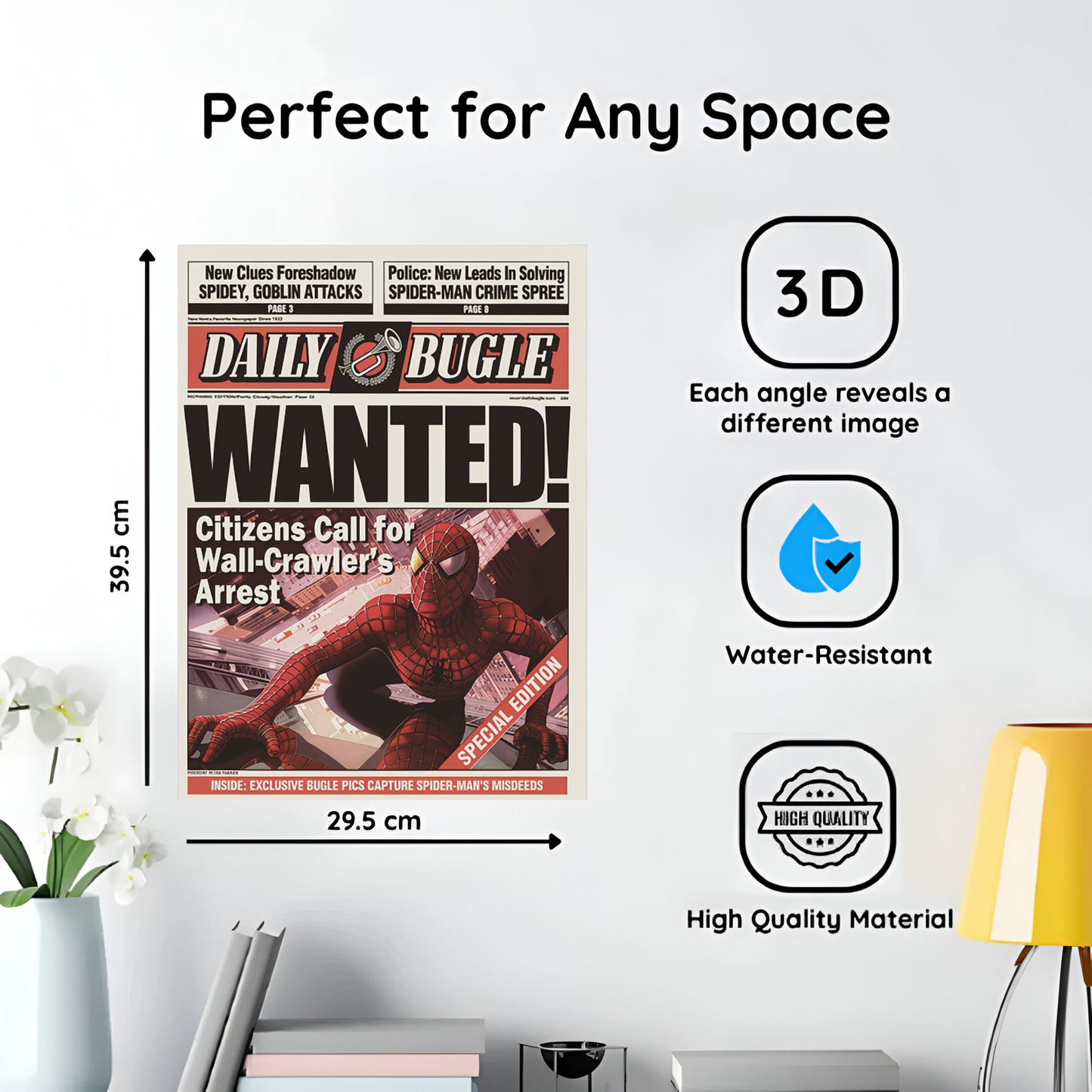 Plakat 3D Spider-Mana