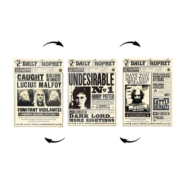 Plakat 3D Harry Potter