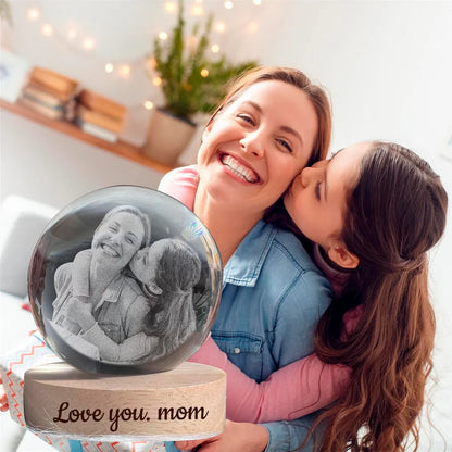 Crystal Sphere with Personalized Engraving