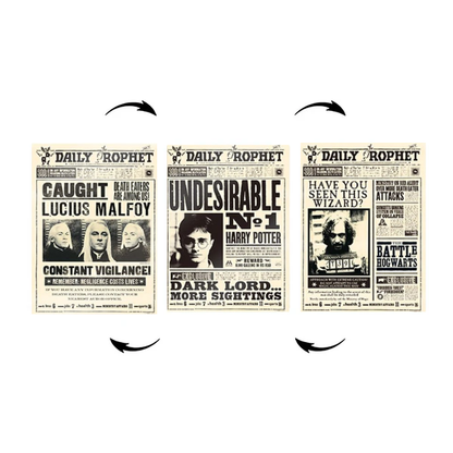 Plakat 3D Harry Potter