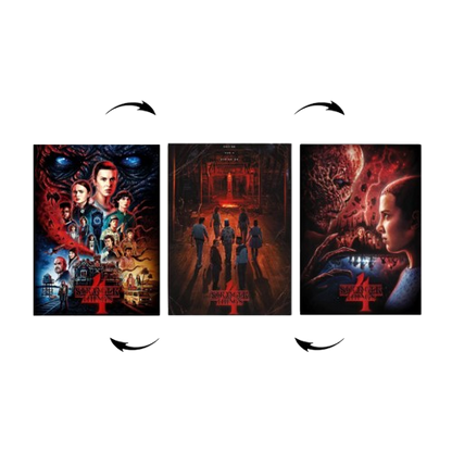 Plakat 3D Stranger Things
