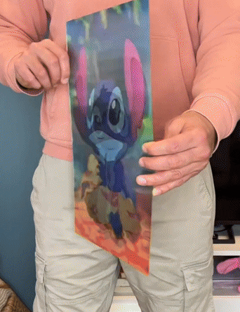 Plakat 3D Lilo i Stitch