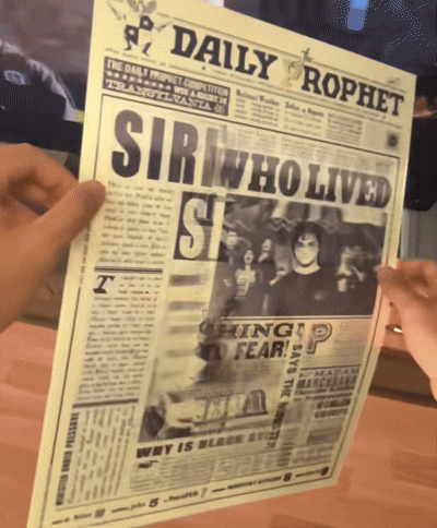 Plakat 3D Harry Potter